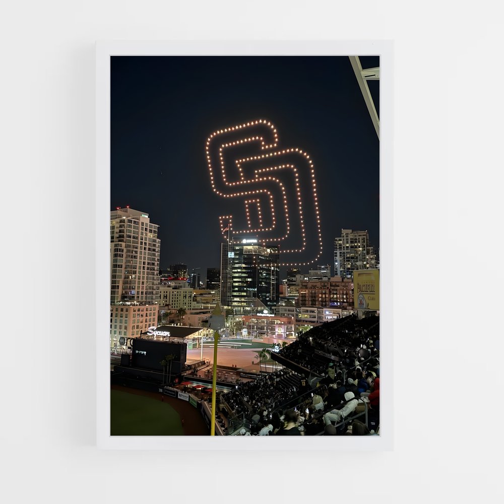 Poster San Diego Dreams – affiche Baseball (vue 3)